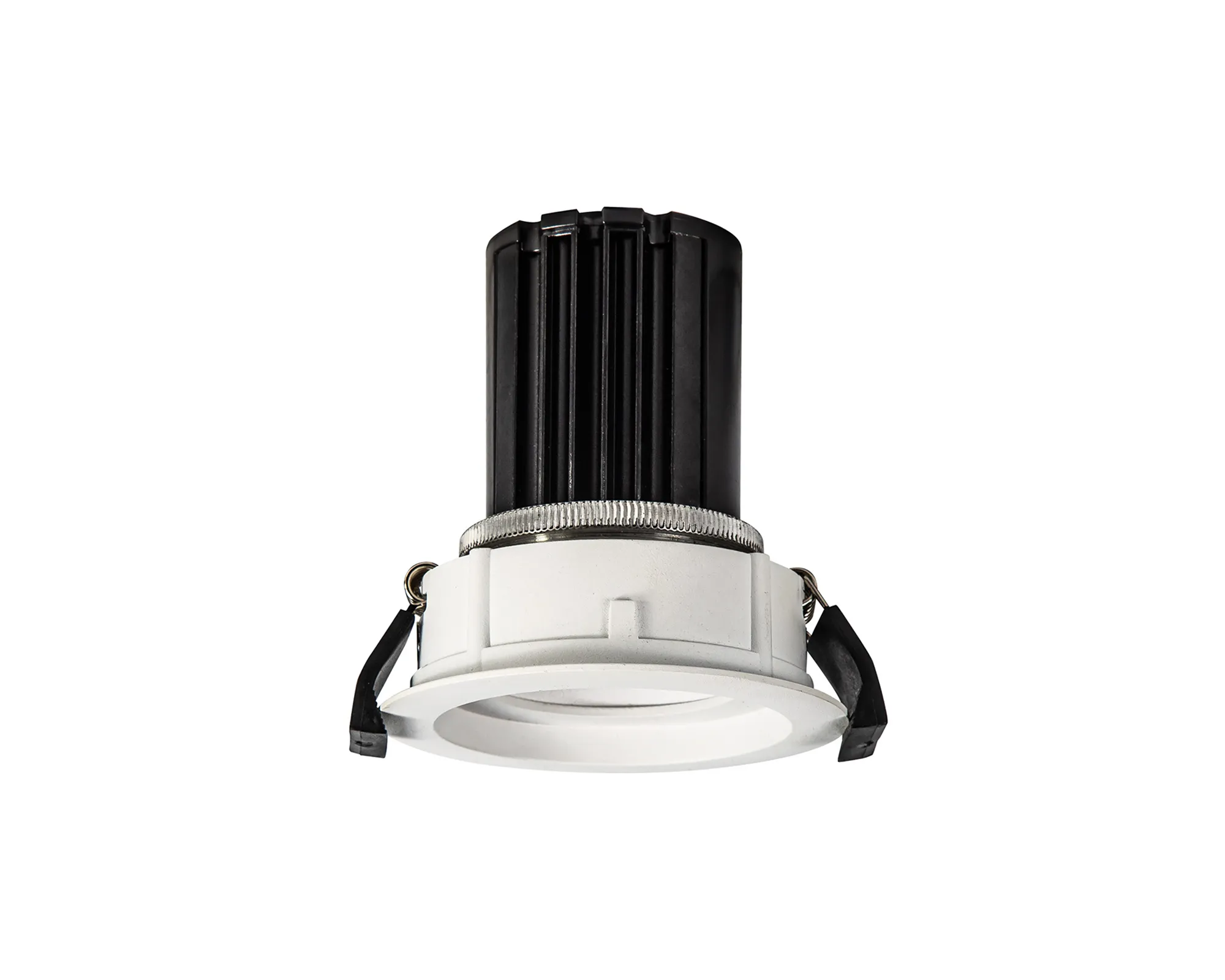 DM201233  Beppe 10 Tridonic Powered 10W 2700K 710lm 36° CRI>90 LED Engine White Stepped Fixed Recessed Spotlight, IP20